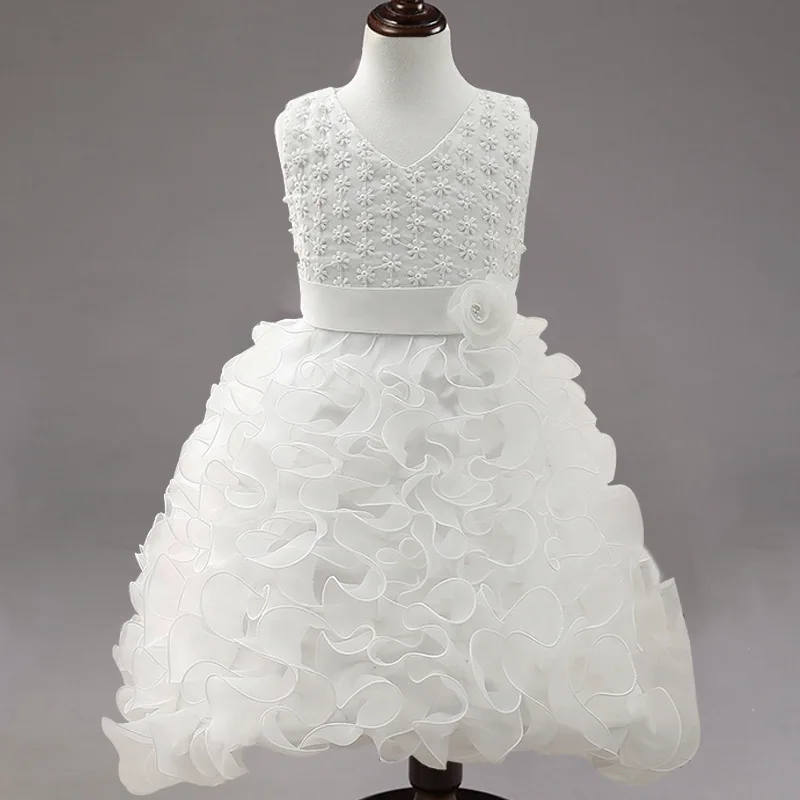 Girls Tulle Dresses 8 Years Old Summer Children Party Stage Performance