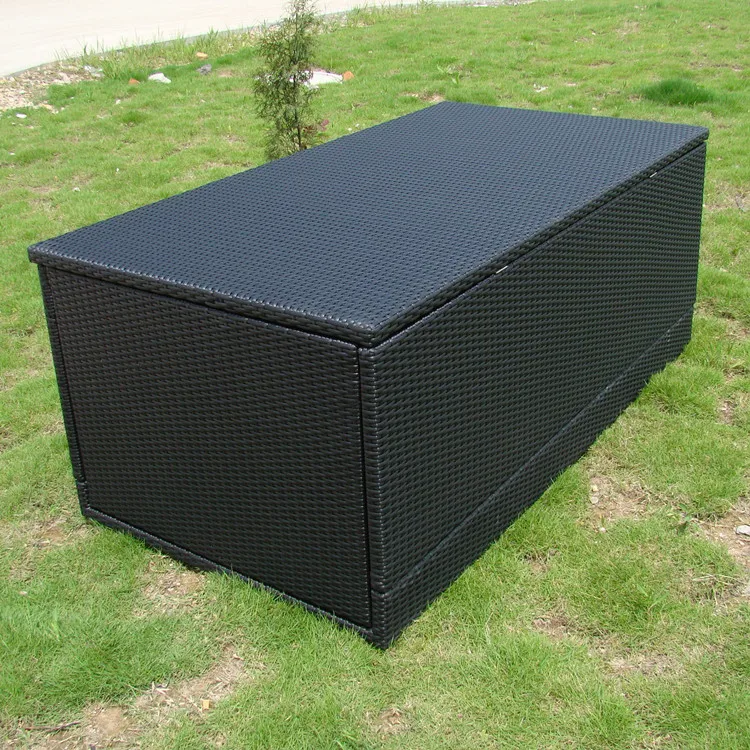 Outdoor Kd Garden Furniture Wicker For Cushion Rattan Storage Box - Buy