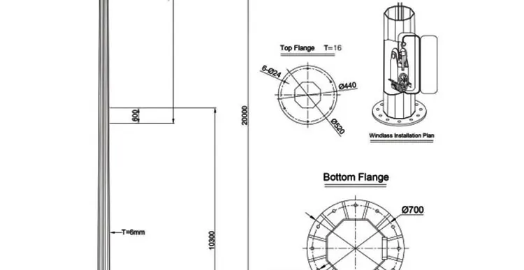 high mast lighting poles