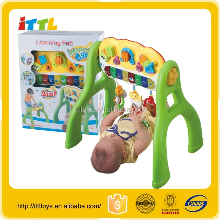 plastic baby gym