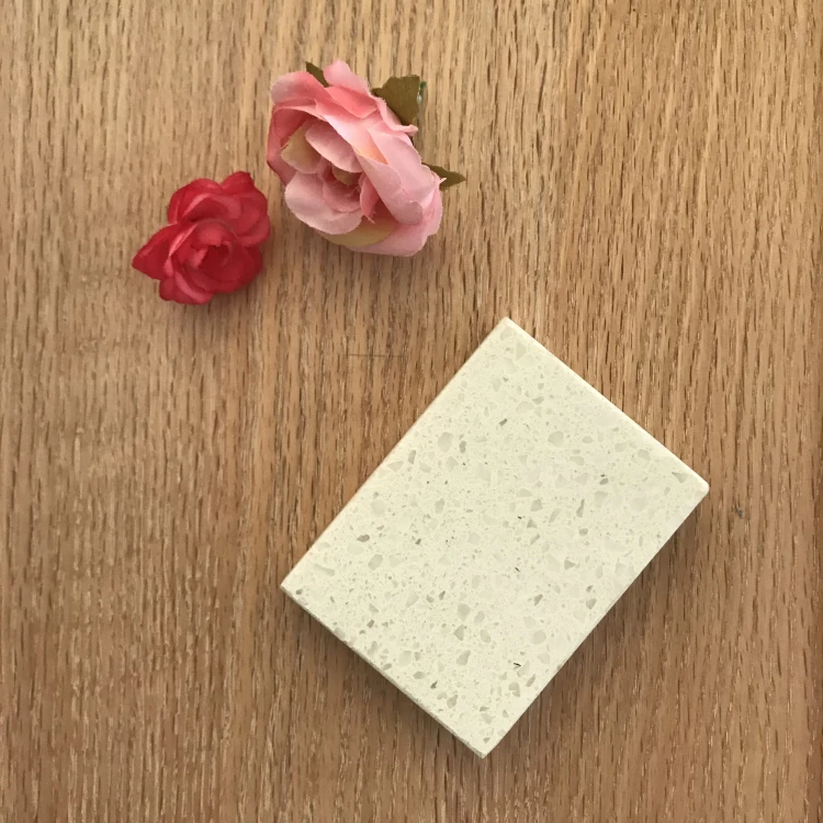 white color artificial quartz stone benchtop