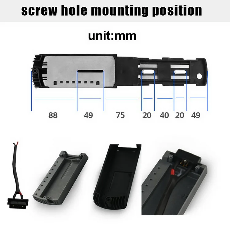 Long cycles life 1000W BBSHD 52v 16ah ebike battery with 30A BMS and 2A charger US EU AU Free Tax