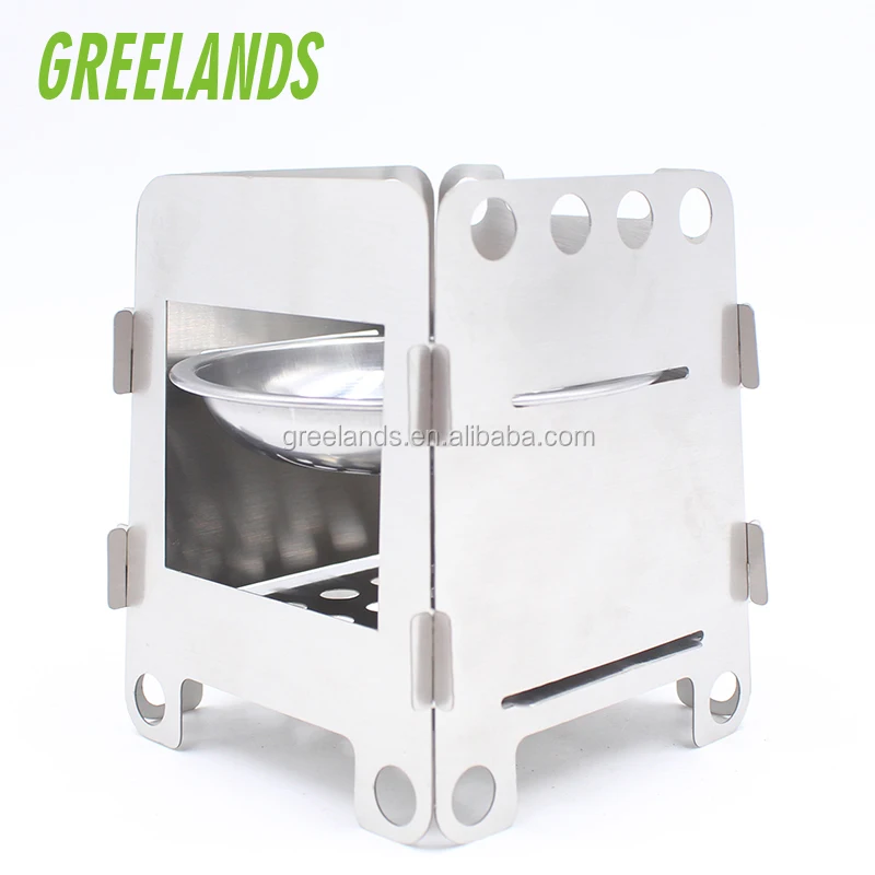 Portable Camping Stove With Storage Bag For Outdoor Cooking Hiking