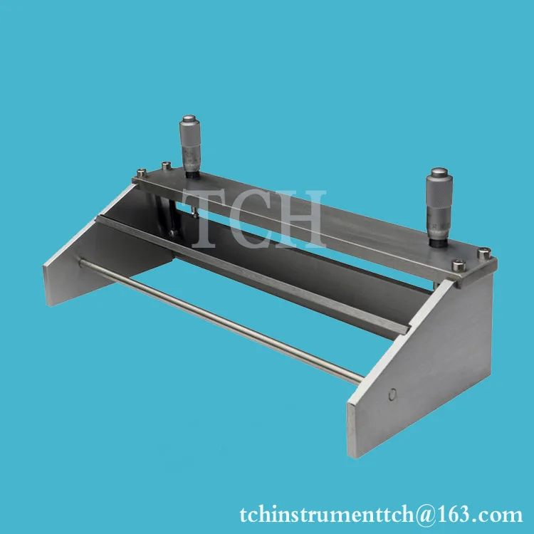 100mm Width Micrometer Adjustable Wet Film Applicator Film Casting