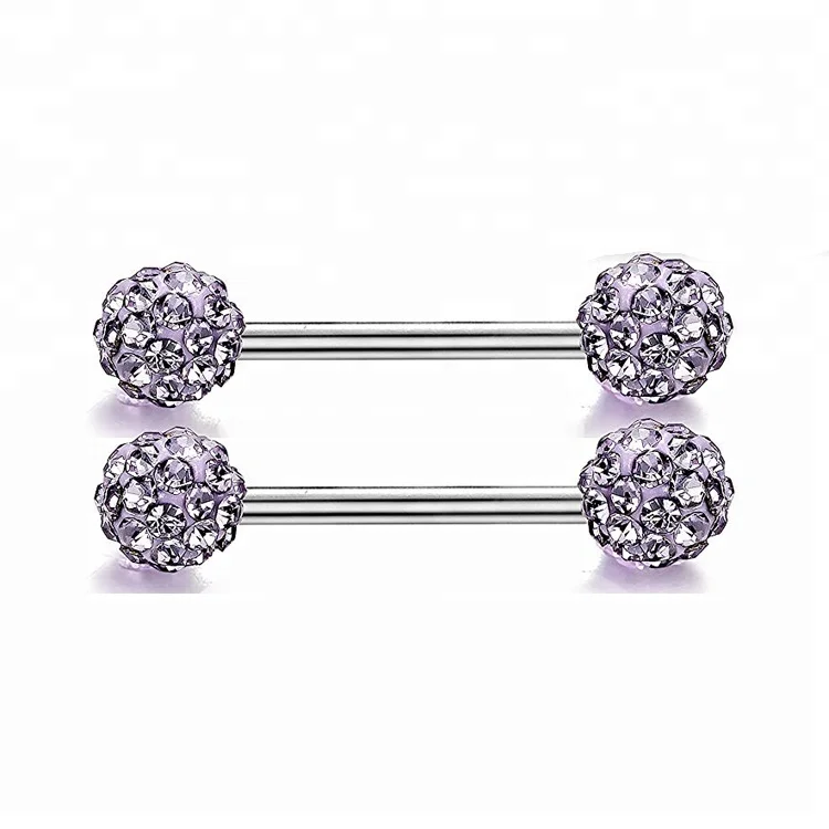 316l Post Gem Ball Female Nipple Piercing Buy Female Nipple Piercing