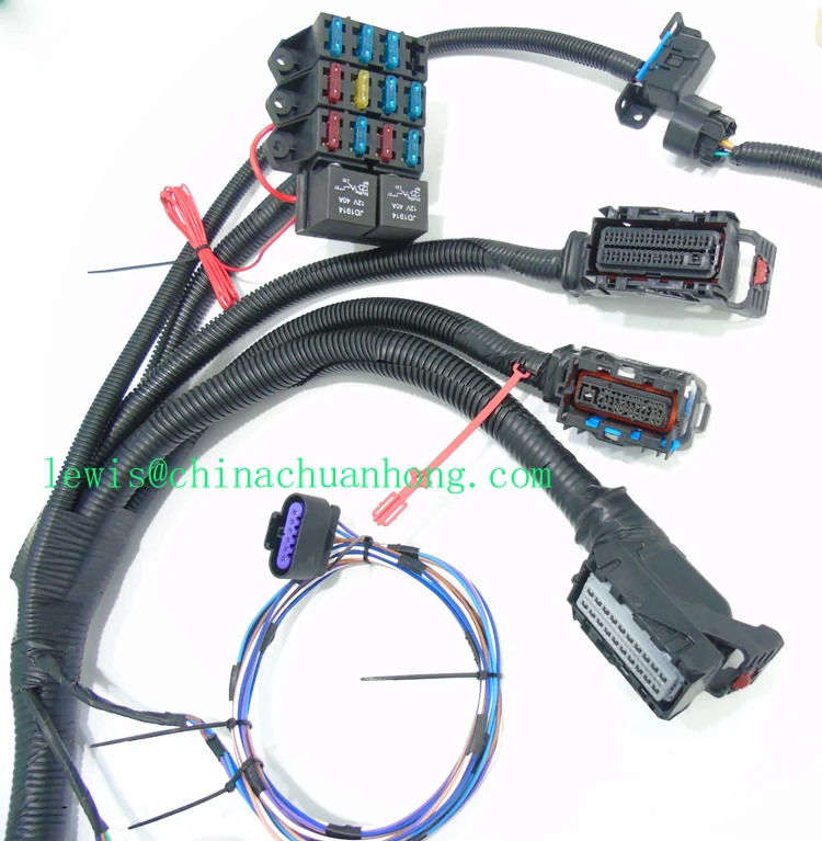 Brand New 08 Up Standalone Efi Wire Harness 62l Wiring Harness For Gm