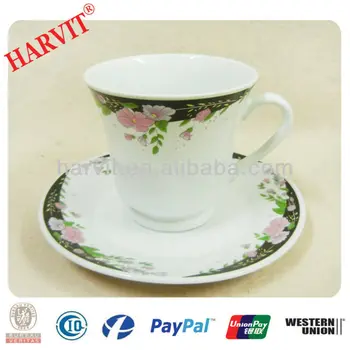 Modern Turkish Coffee Cups Plates Personalized Tea Cup Saucer Set Modern Turkish Coffee Cups Plates Personalized Tea Cup Saucer Set Porcelain And