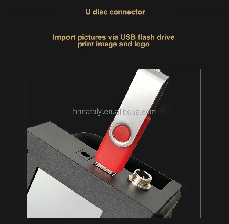 Nataly MX3 Mini Lot Number Barcode Batch Code Qr Code Expiry Date Code Handheld Inkjet Printer With Wifi link