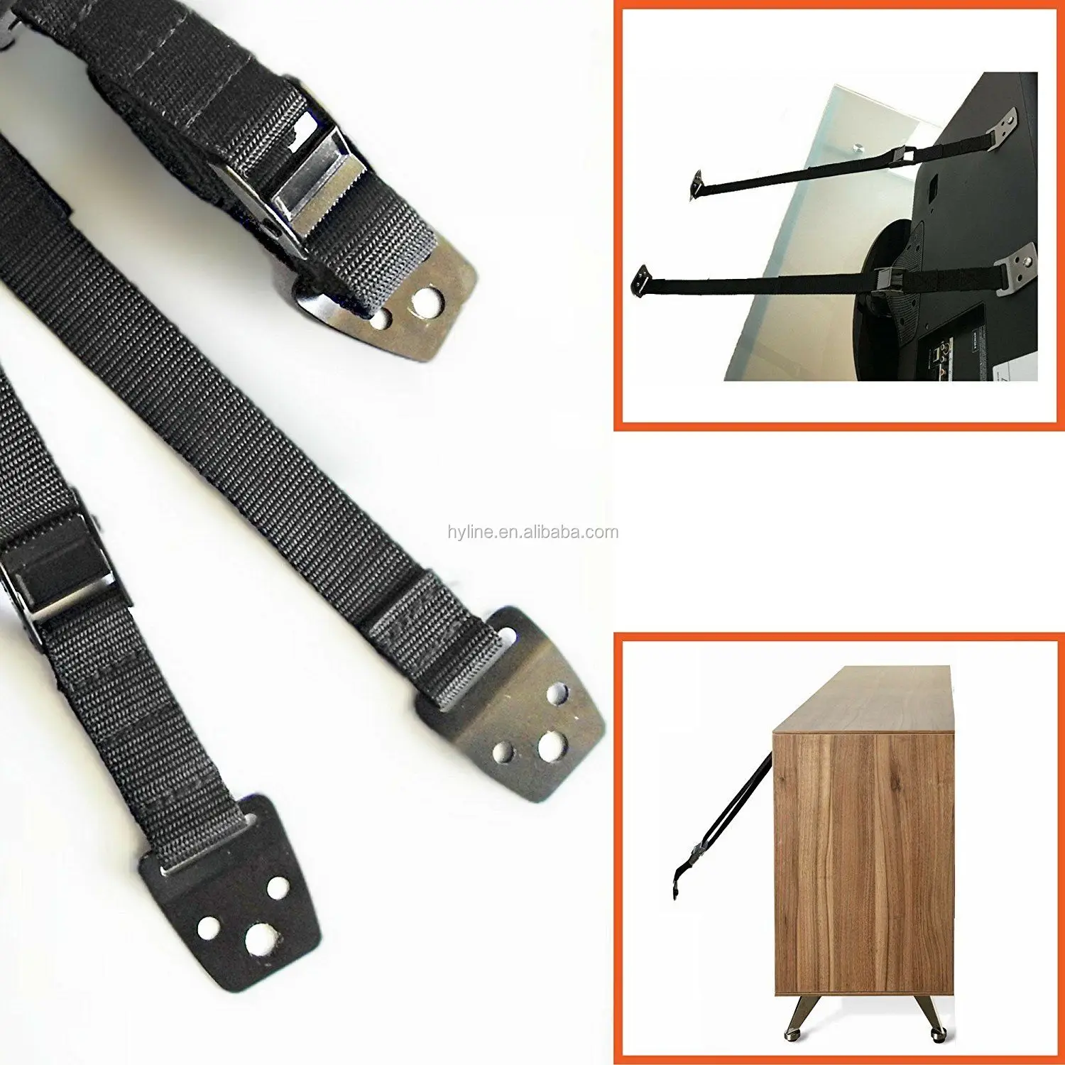 Tv And Furniture Anti Tip Straps Safety Baby Furniture Wall Anchors 2