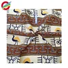 wholesale bright colors plain african wax woven fabric material