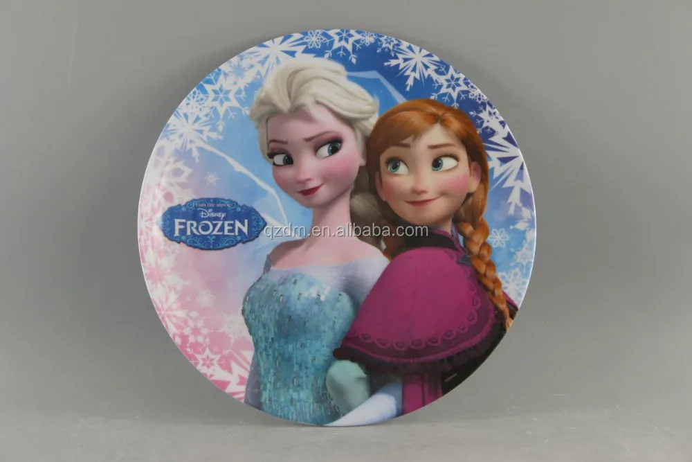 Girls Melamine Food Plate