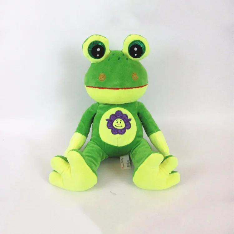 yellow frog plush