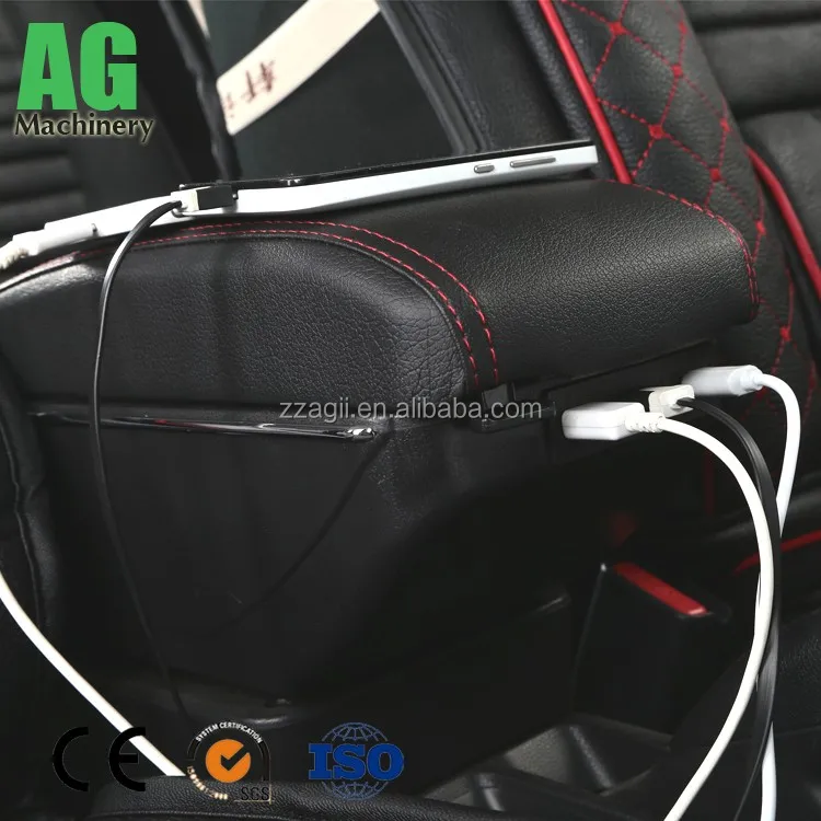 Universal Car Multifunction Compartment Armrest Boxes 7 Usb Charges