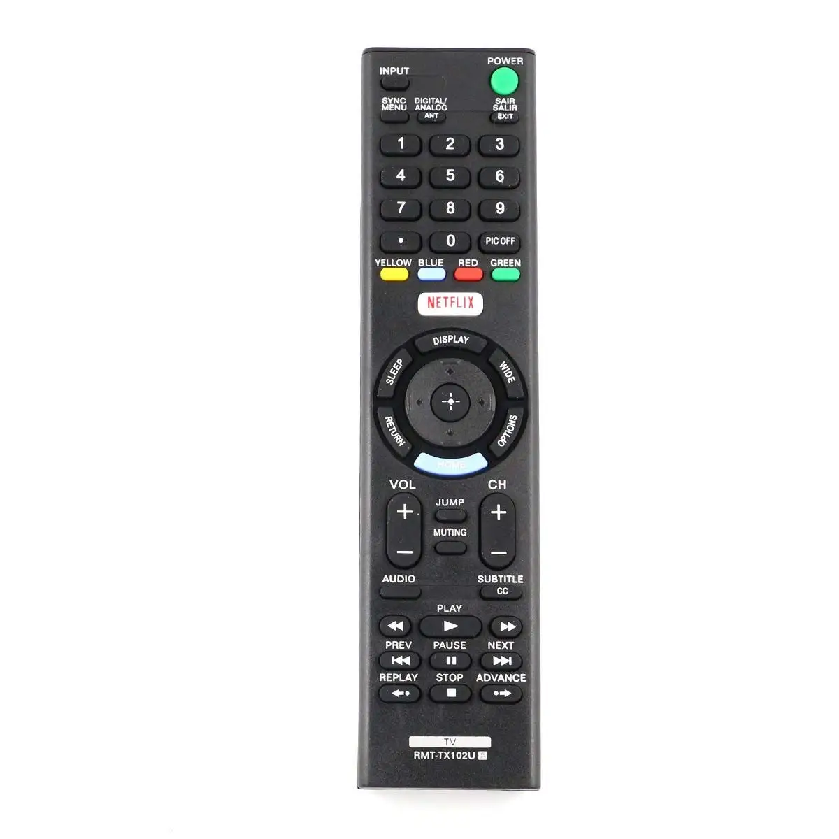 Replacement Remote Control Controller For Sony KDL32W600D 32-Inch, KDL40W650D 40-Inch, KDL48W650D 48-Inch, KDL55W650D 55-Inch HD LED Smart TV