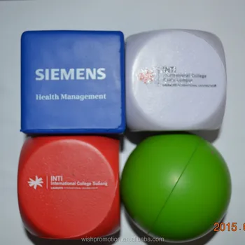 cube stress ball
