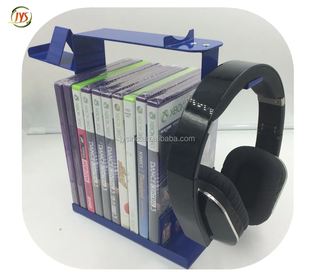 Ps Vr Headset Display Station With Game Disc Storage Stand For Sony Vr