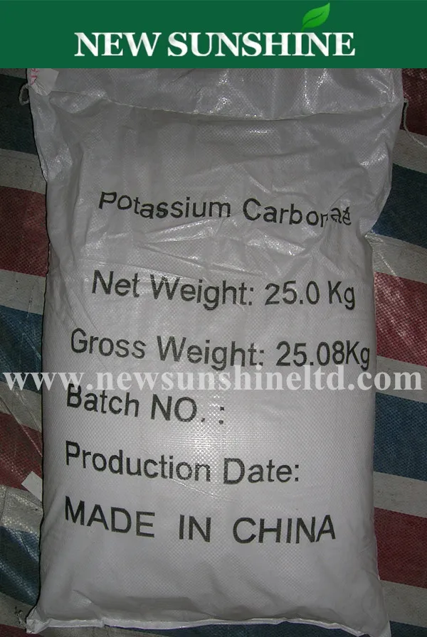 Potassium carbonate 25KG Packing