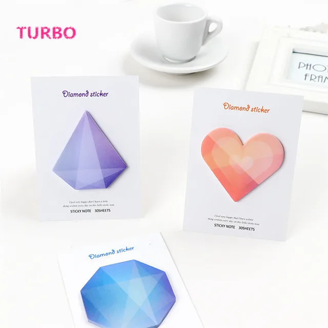 Cheap Custom Bulk Fancy Office Stationery List Customized Die Cut