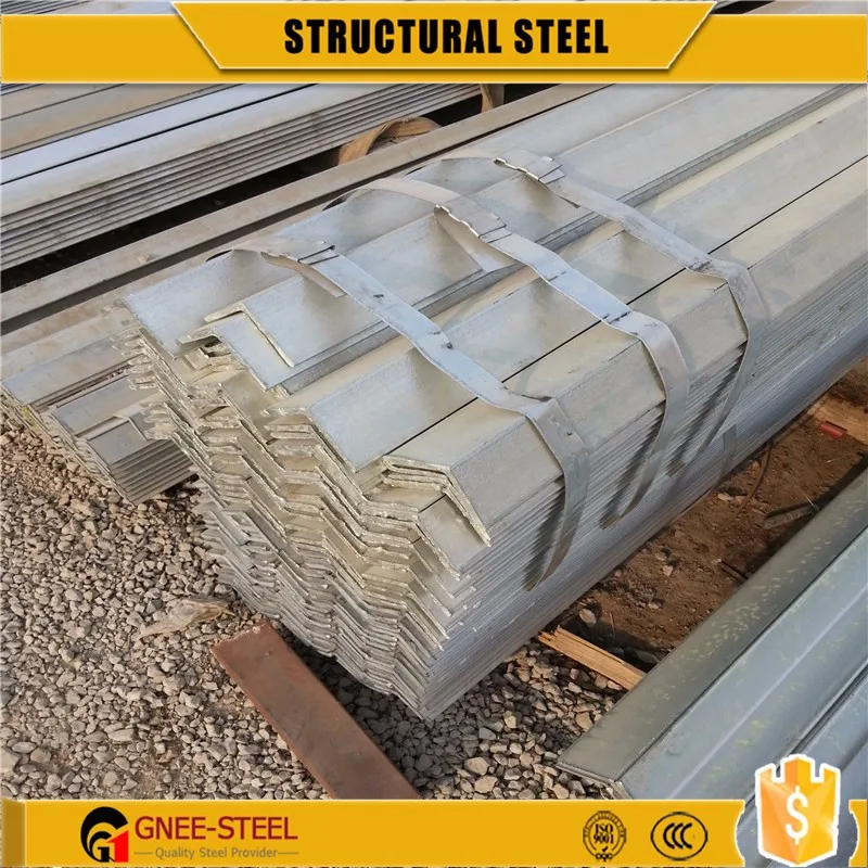 Construction Structural Hot Rolled Hot Dipped Galvanized Angle Iron / Equal Angle Steel / Steel