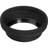 CNC machine turning 17-4/18-8/8620/ 18-8 black anodize Macro Lens Lens Hood,right angle view lens cap ring