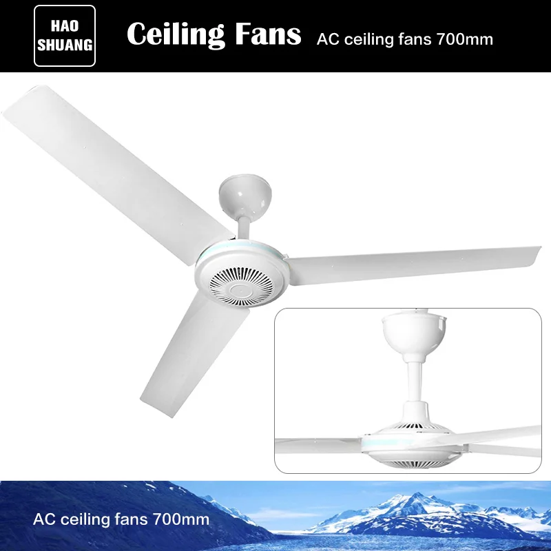 700mm 28 Inch Low Price Small White Indoor Quiet Electric Ceiling