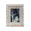9x6 white old-fashioned daughter ceramic frame for photo