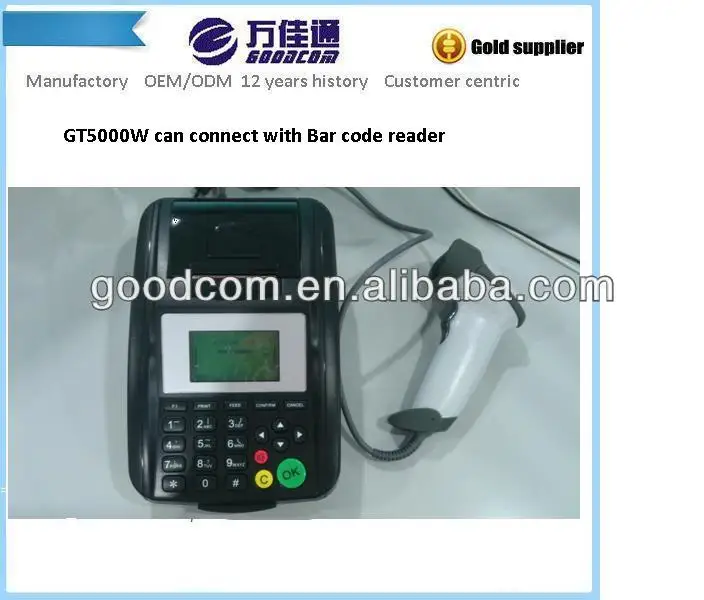 GOODCOM Wireless Thermal Receipt Printer For Automatically printing restaurant email order Gmail, Yahoo, Hotmail etc