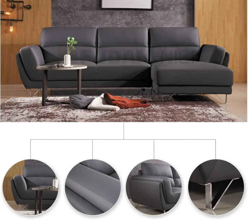 Grey Corner Cheap Sectional Sofa For Small Spaces Buy Cheap Sectional Sofa,Grey Corner Sofa