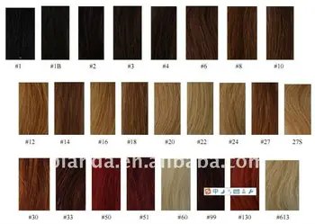 human hair color