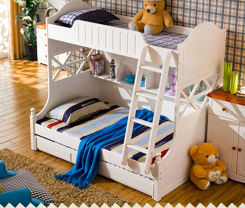 Litera nuevo diseño barato cama doble moderna muebles de ...