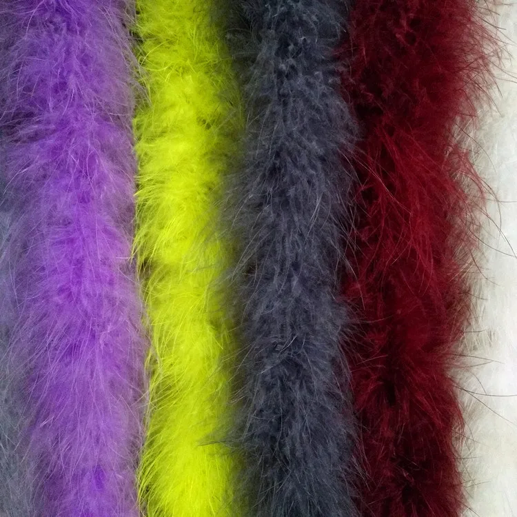 Lilac Purple 22 Grams Marabou Feather Boa 6 Feet Long Crafting Sewing Trim