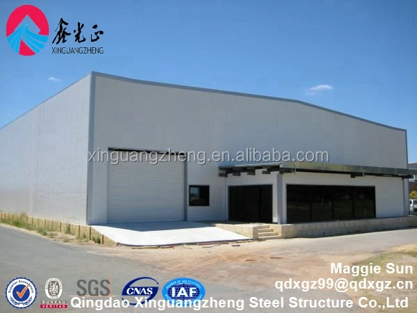 Construction design steel structure warehouse