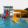 Used fiberglass pool water park slide for sale