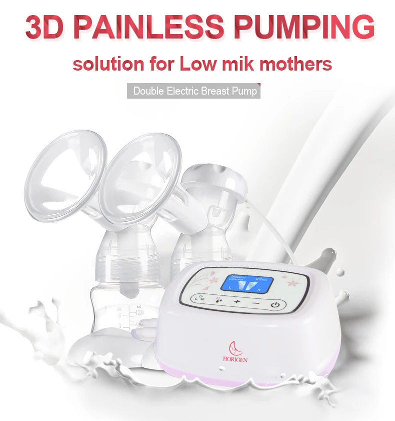 Horigen Double Breast Pump Fda Approved Dual Electric Breastpumps For