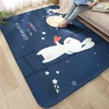 Kids anime carpet educational foam play mat children mat cotton flannel surface folding playmate for baby