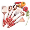 New Trend Copper Plated Stainless Steel Cooking Utensils Set