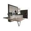 high gloss kitchen platform design for restaurant
