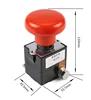 With the Magnetic Arc Blow Out AED125A Electric Stop Button Emergency Switch for Motor Electric Vehicles and Forklift