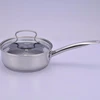 Induction cookware egg poacher with 3 egg pan