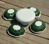 Home and garden decoration fiberglass turtle shell chair and table statue