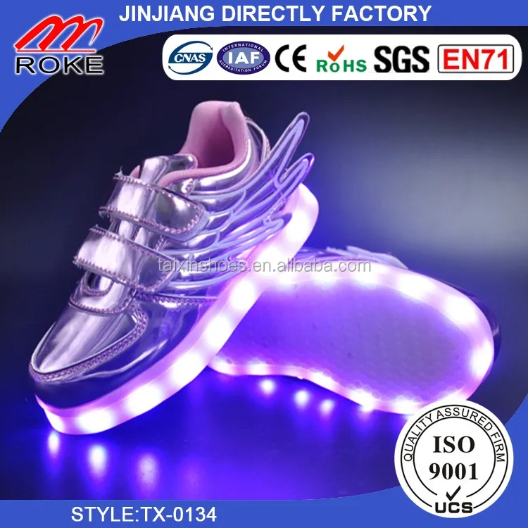 Baby Shoes Boys Girls Usb Charging Led Light Up Wings Kids Shoes Casual  Sneakers - Buy Girls Dance Sneakers,New Style Sneakers,Dancing Shoes Dance  Sneakers Product on 