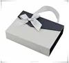 Custom handbag shape different types gift packaging box gift card box cosmetic gift set packaging box with ribbon