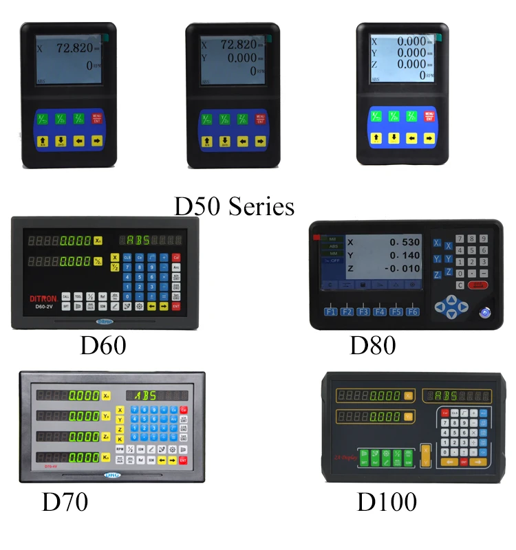 Ditron Dro Linear Optical Encoder Linear Glass Scale for Digital Reaodut Display