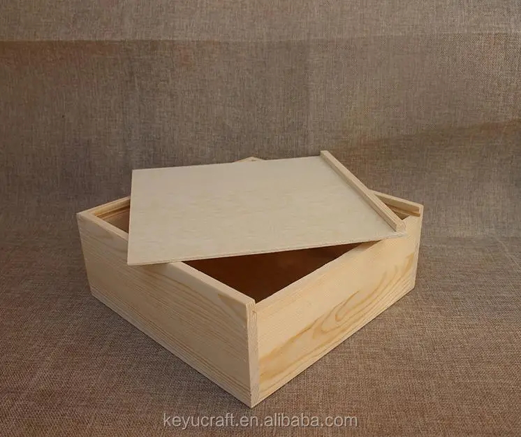 pine box with lid