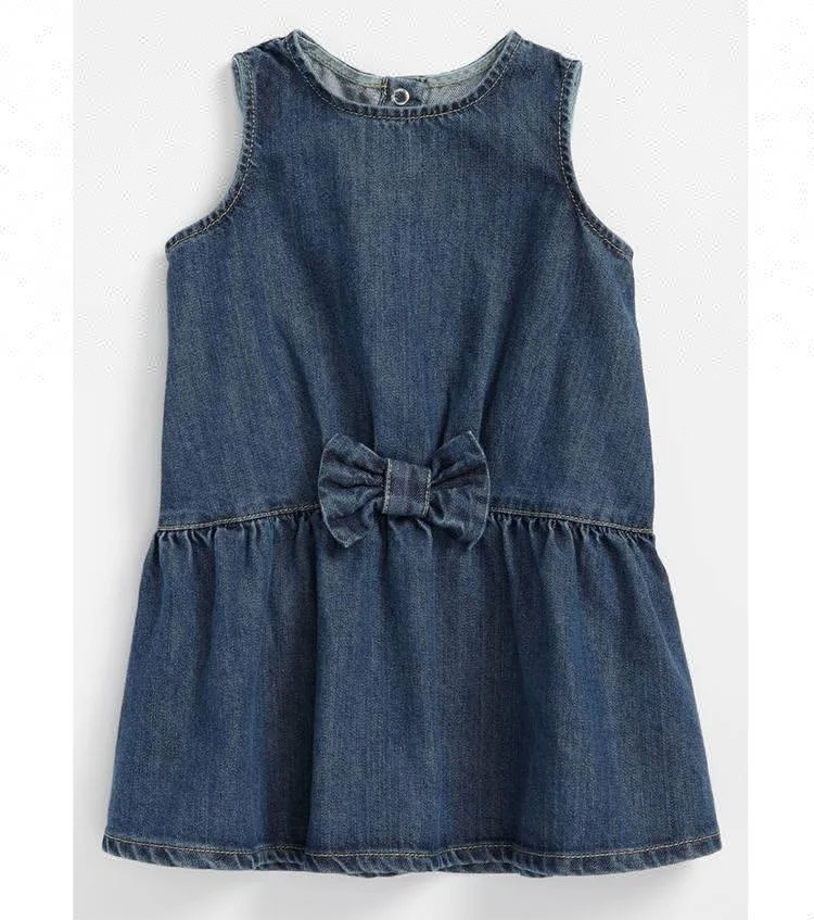 short jeans frock