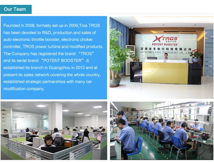 Shenzhen TROS potentbooster 5 drive electronic throttle controller for Suzuki Hyundai Toyota Volvo Mitsubishi etc