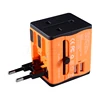 UK AU EU US Plug High Quality 5v 2.5a Power Adapter 2 USB Ports Universal Travel Adaptor for Mobile Phone/Tablet