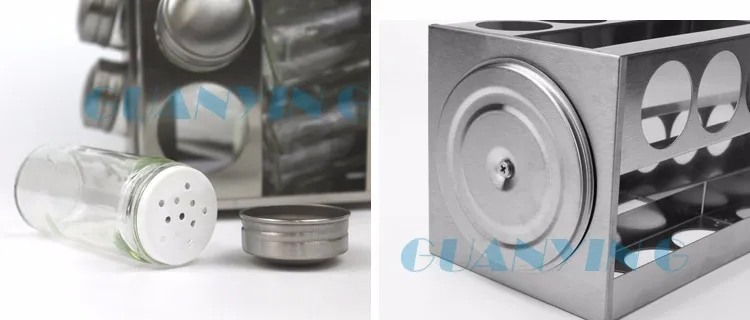 Hierbas Y Especias Herramientas De Acero Inoxidable Estante De La