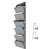 Over Door Hangers included, Hanging Wall File Assignments Scrapbook Papers Organizer,office folder file organizer
