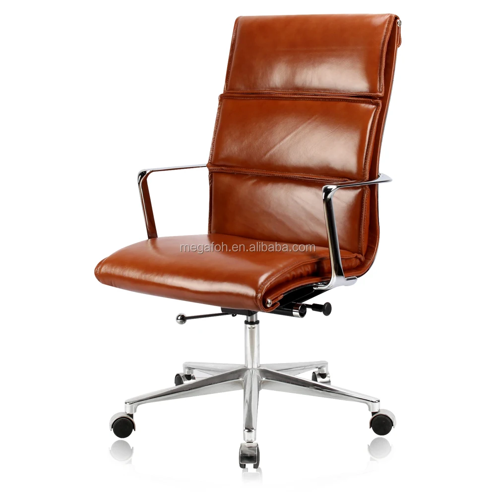 Modern Visitor Leather High Back Swivel Adjustable Armrest Hs Code